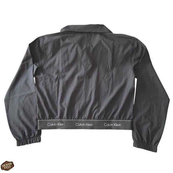 Calvin Klein Modern Sport Windbreaker Jacket Boulevard Grey Size S - NEW/NWT!! - Picture 7 of 16